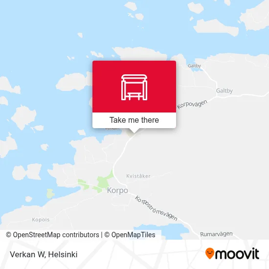 Verkan W map