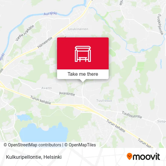 Kulkuripellontie map