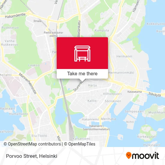 Porvoo Street map