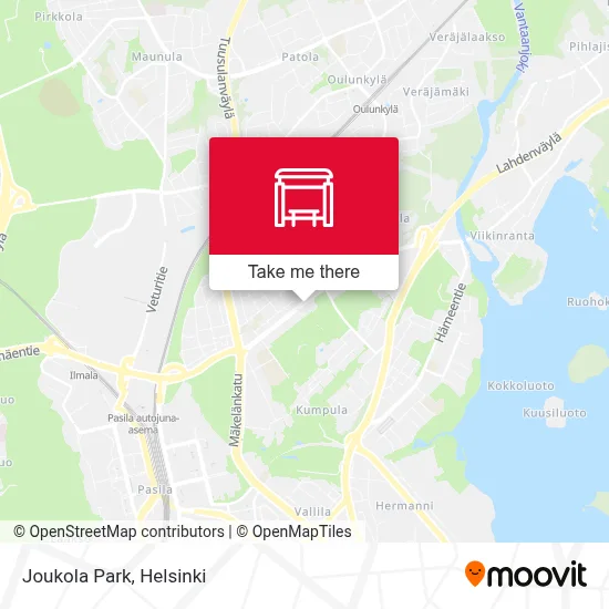 Joukola Park map
