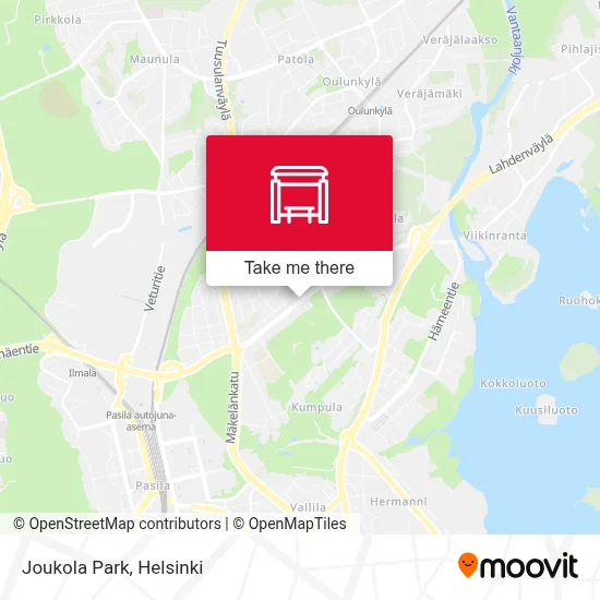 Joukola Park map