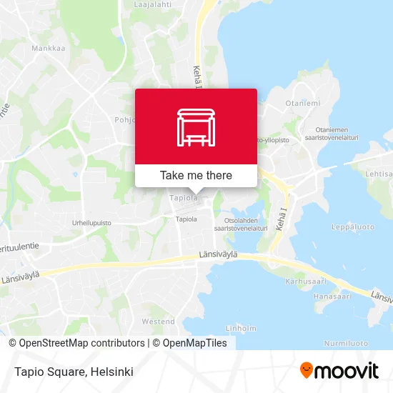 Tapio Square map