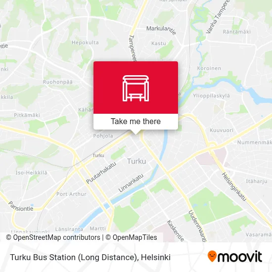 Turku Bus Station (Long Distance) map