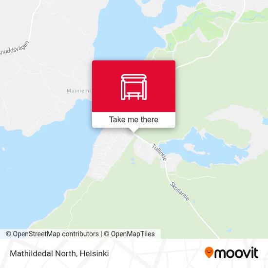 Mathildedal North map