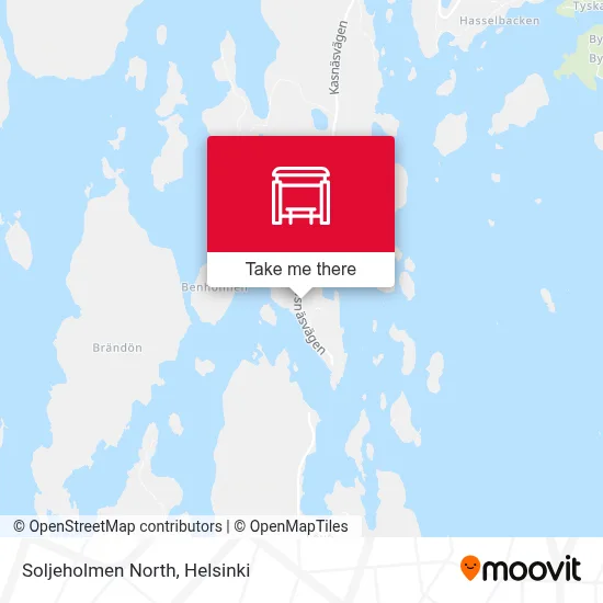 Soljeholmen North map