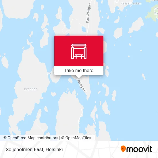 Soljeholmen East map