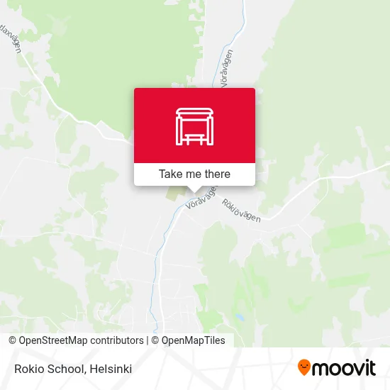 Rokio School map