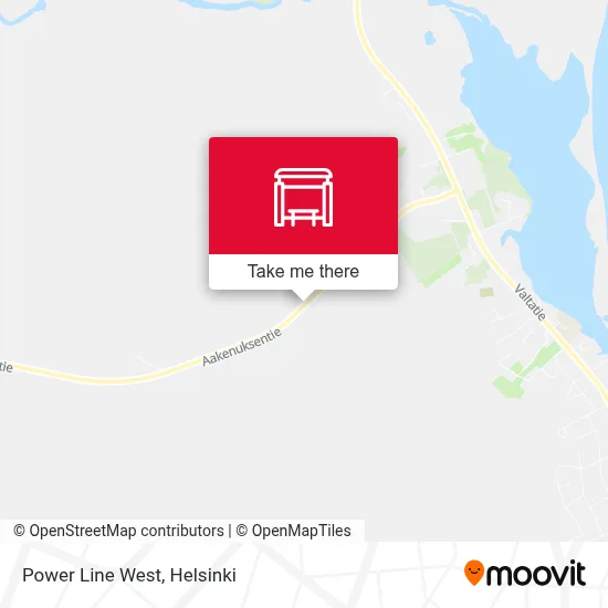 Power Line West map