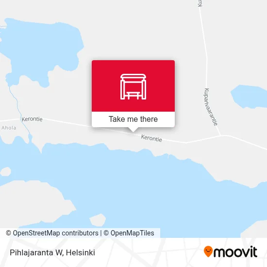 Pihlajaranta W map