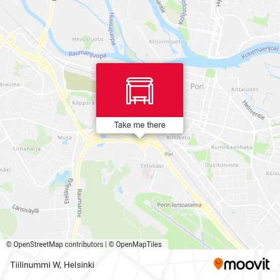 Tiilinummi W map