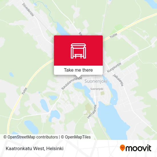 Kaatronkatu West map