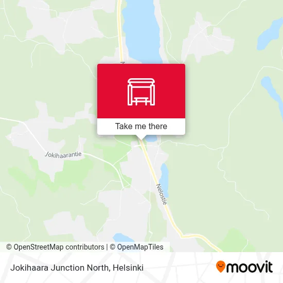 Jokihaara Junction North map