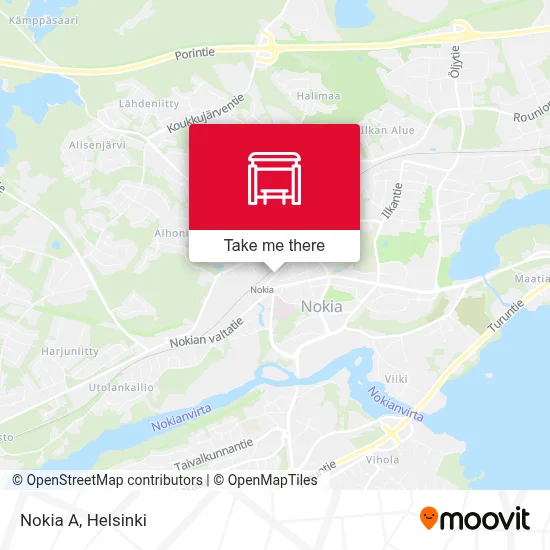 Nokia A map
