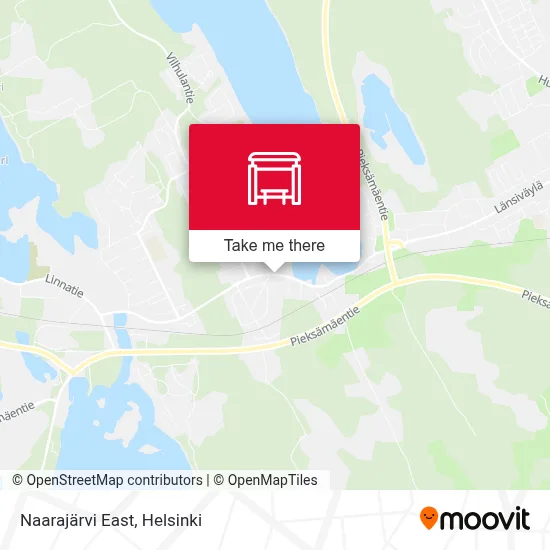 Naarajärvi East map