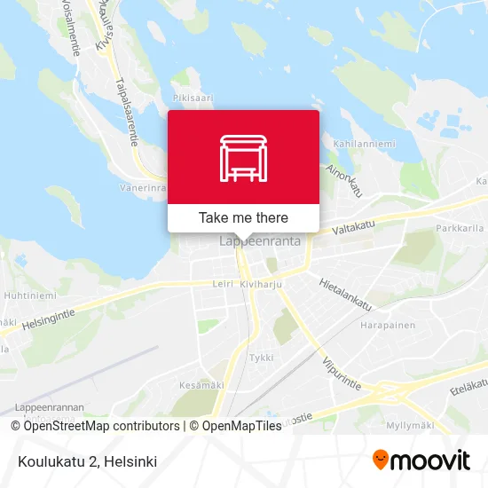Koulukatu 2 map