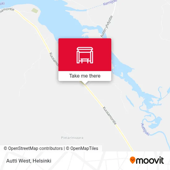 Autti West map