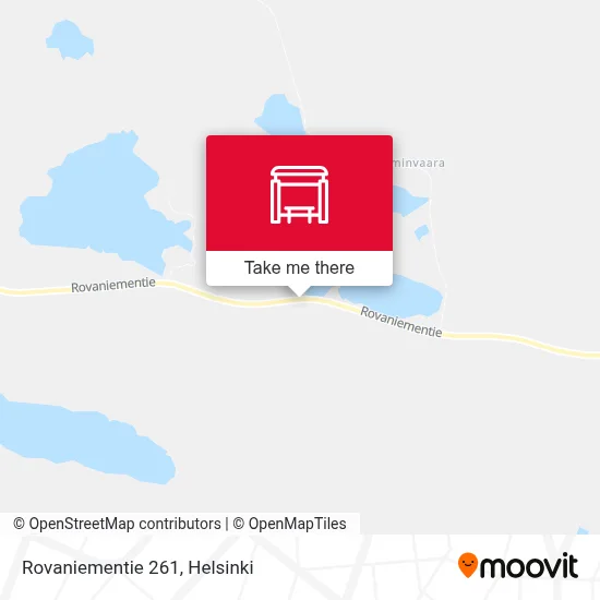 Rovaniementie 261 map