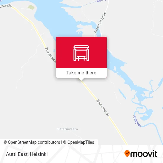 Autti East map