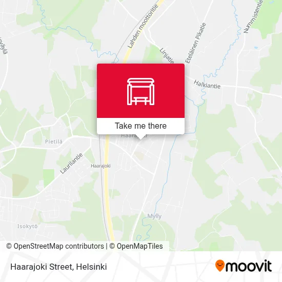 Haarajoki Street map