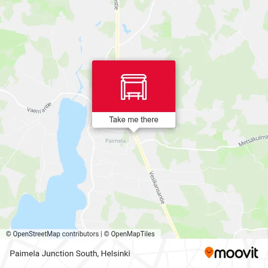 Paimela Junction South map
