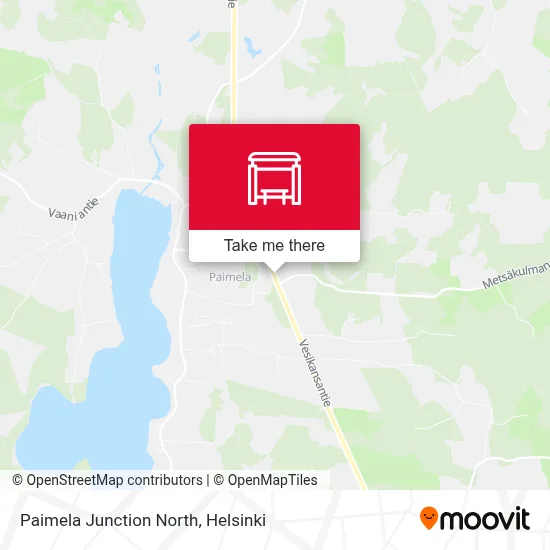 Paimela Junction North map
