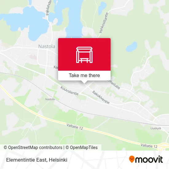 Elementintie East map