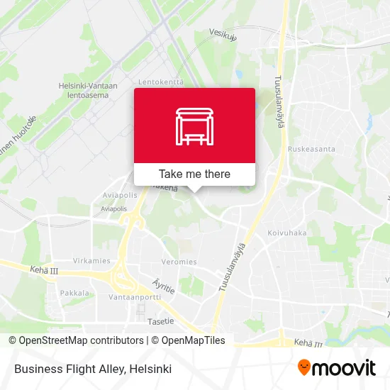 Business Flight Alley map