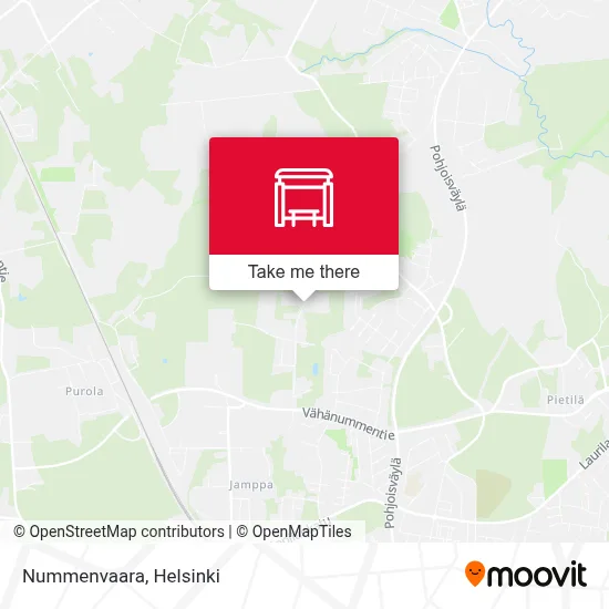 Nummenvaara map