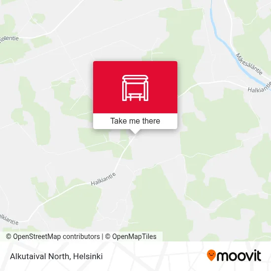 Alkutaival North map