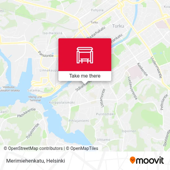 Merimiehenkatu map