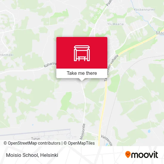 Moisio School map
