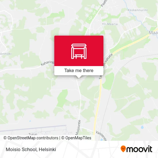 Moisio School map
