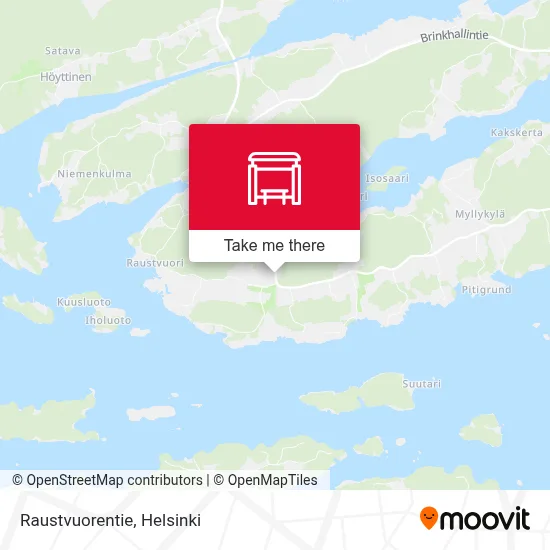 Raustvuorentie map