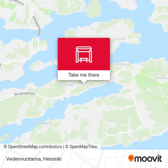 Vedenvuotama map