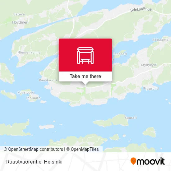 Raustvuorentie map