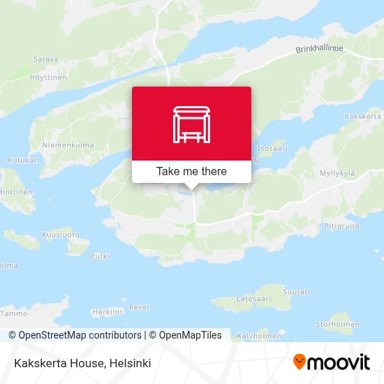 Kakskerta House map