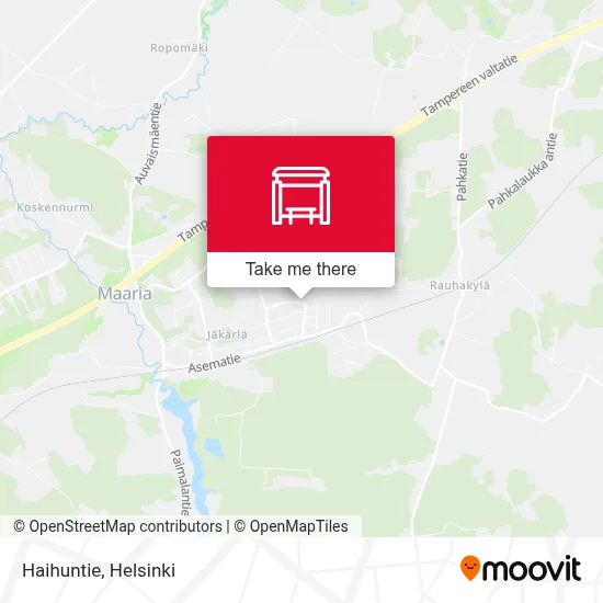 Haihuntie map