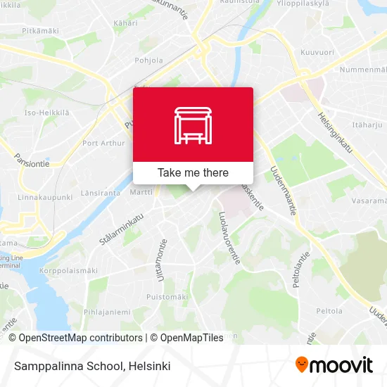 Samppalinna School map