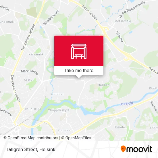 Tallgren Street map
