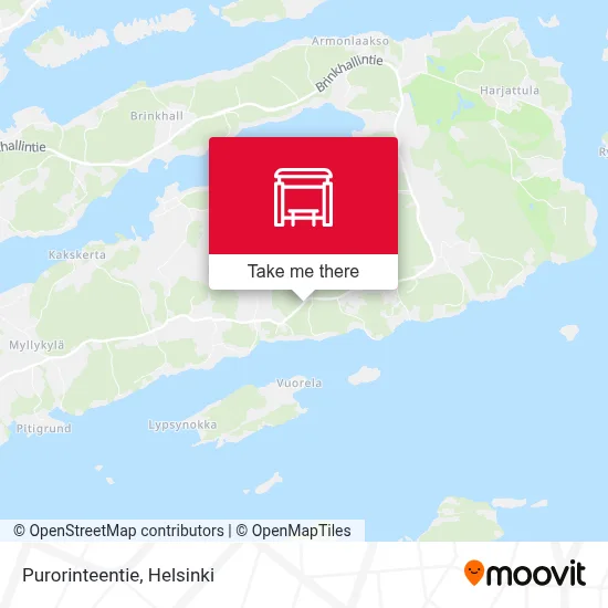 Purorinteentie map