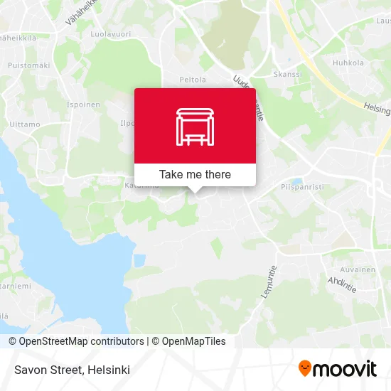 Savon Street map