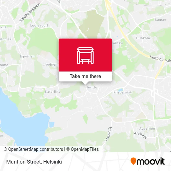 Muntion Street map