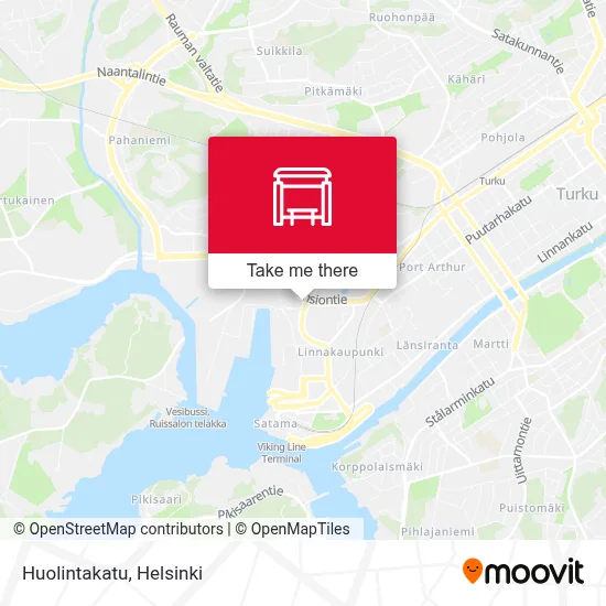 Huolintakatu map