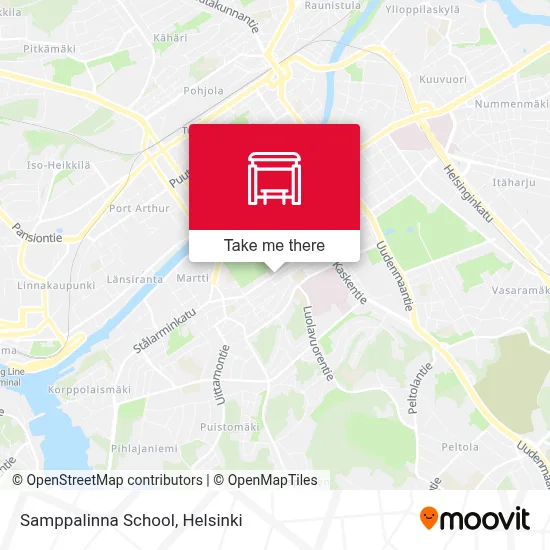 Samppalinna School map