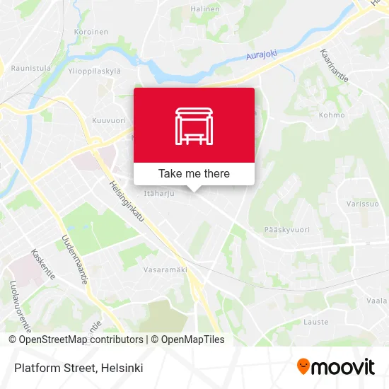 Platform Street map