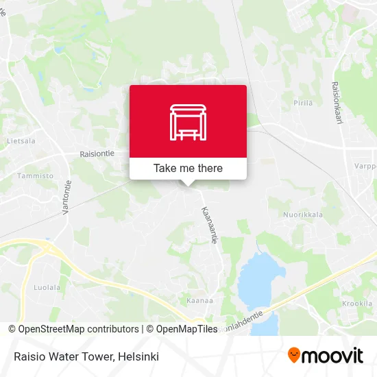 Raisio Water Tower map