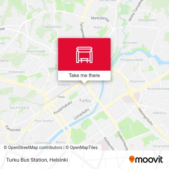 Turku Bus Station map