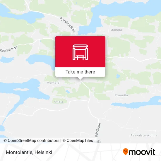 Montolantie map