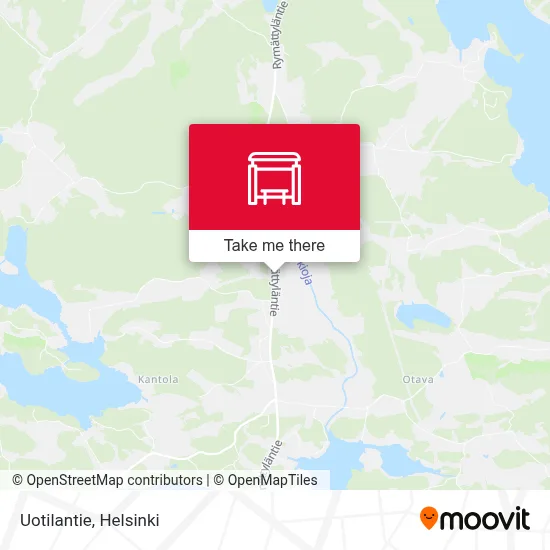 Uotilantie map