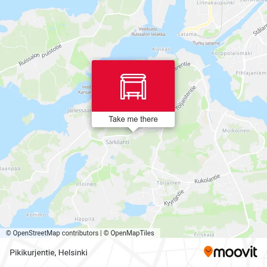 Pikikurjentie map